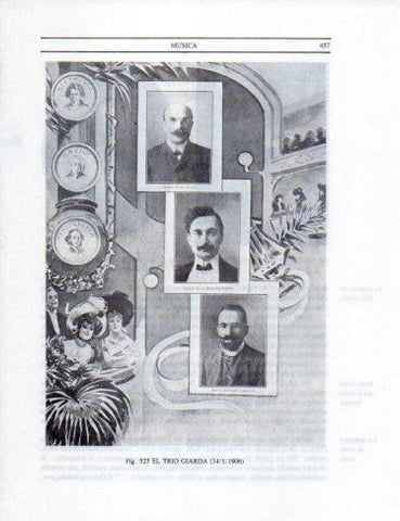 LAMINA V25463: El trio Giarda