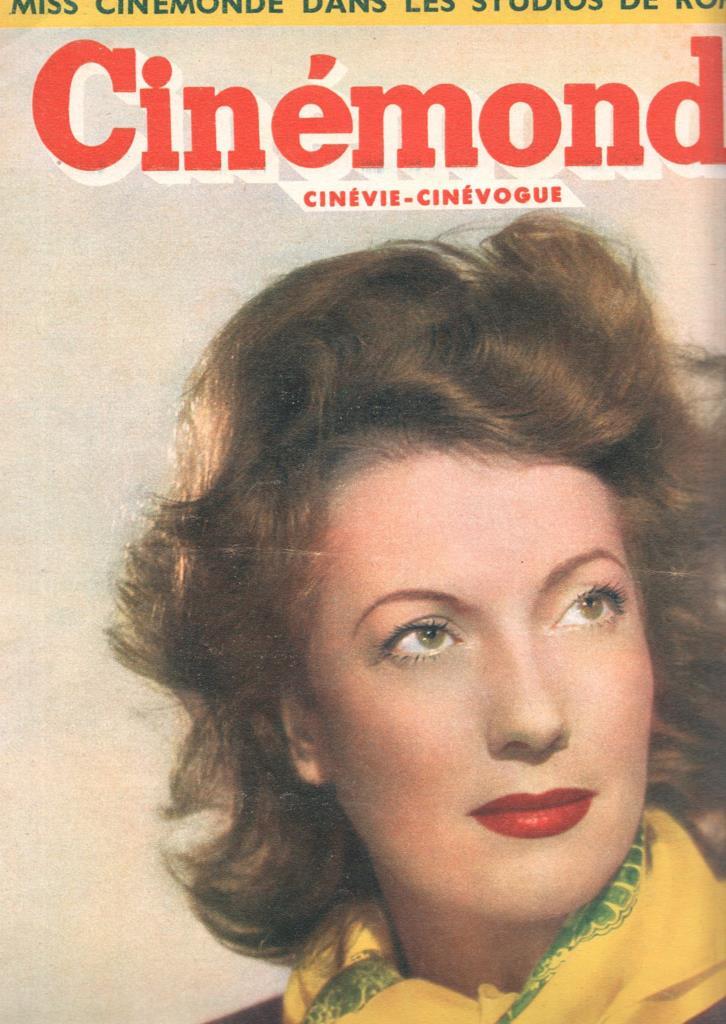 Revista Cinemonde num. 791: Miss Cinemonde dans les studios de Rome- Portada: Isa Miranda la meilleure actrice au Festival de Cannes pour "Au-dela de grilles". Contraportada: L'atlantide, Maria Montez, Jean-Pierre Aumont, Dennis O'Keefe
