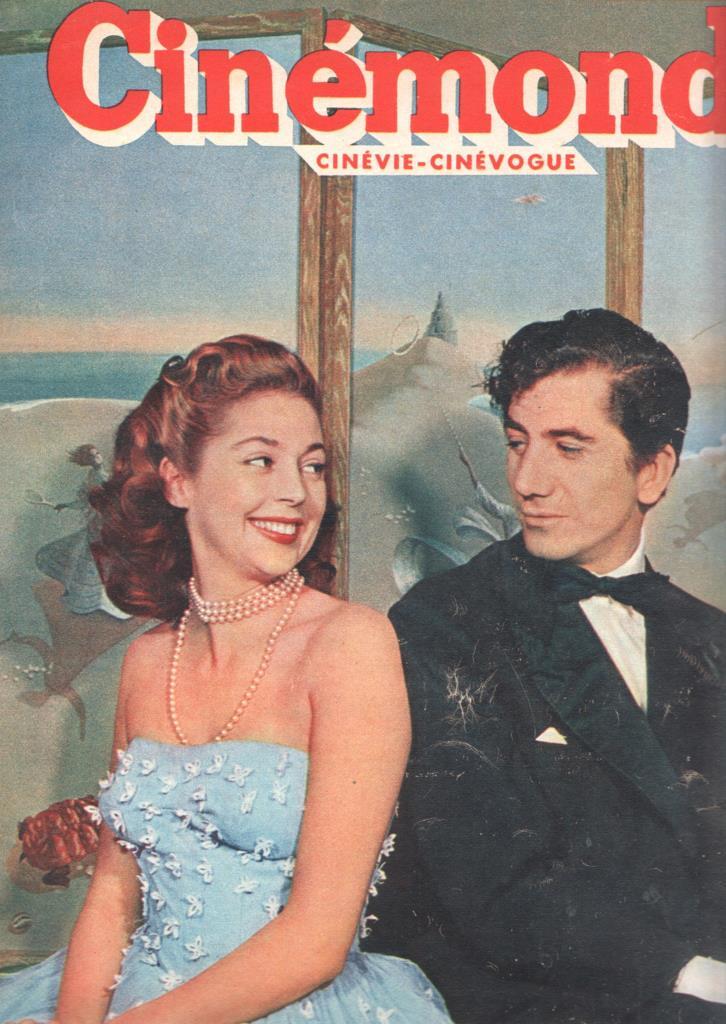 Revista Cinemonde num. 869: Dimanche a radio, Festival Vernon-Gelin - Portada: Maria Montez, Jean-Pierre Amount: L'atlantide. Contraportada: Caroline Cherie con Martine Carol, Nadine Alari, Jacques Dacqmine