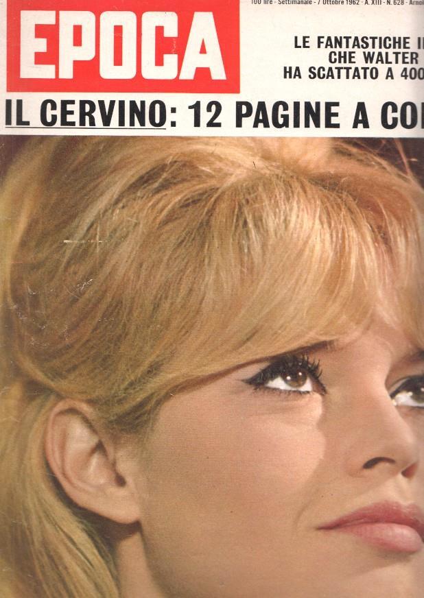 Revista Epoca num. 628: Le fantastiche inmagini che Walter Bonatti ha scattato a 4000 metri - Il cervino: 12 pagine a colori