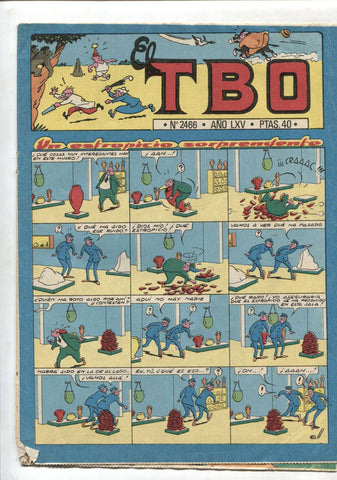 TBO 2000 numero 2466: poster central dedicado a Babali