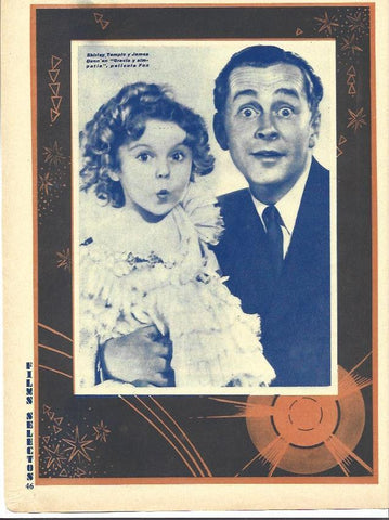 LAMINA 34124: Shirley Temple y James Dunn