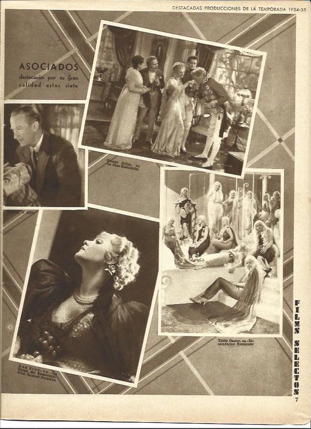 LAMINA 34105: Escenas de La Casa Rottschild y Escandalos Romanos