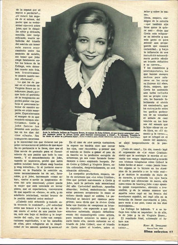 LAMINA 34149: Virginia Bruce, esposa de John Gilbert