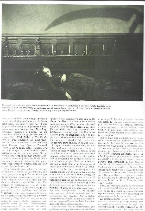 LAMINA 34067: Escena de Vampyr, de Dreyer