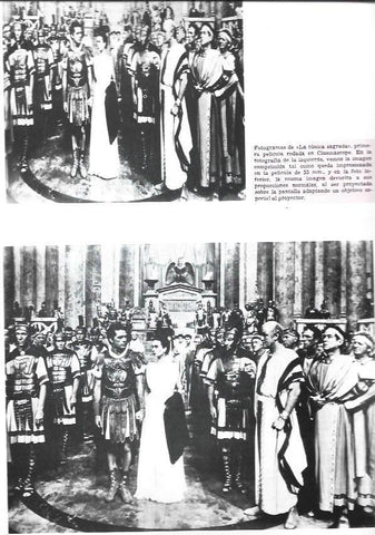 LAMINA 34063: Fotgramas de La tunica sagrada