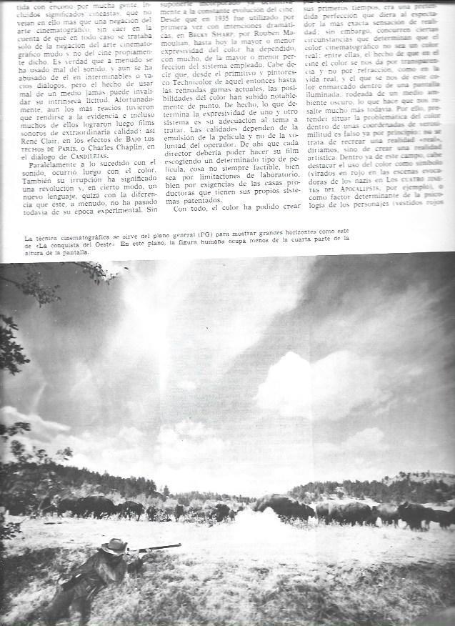 LAMINA 34058: Escena de La conquista del oeste