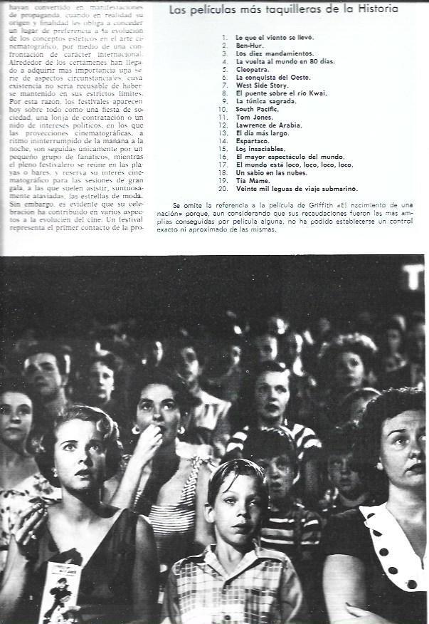 LAMINA 34071: Peliculas mas taquilleras de la historia