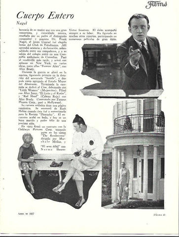 LAMINA 34091: Conrad Nagel