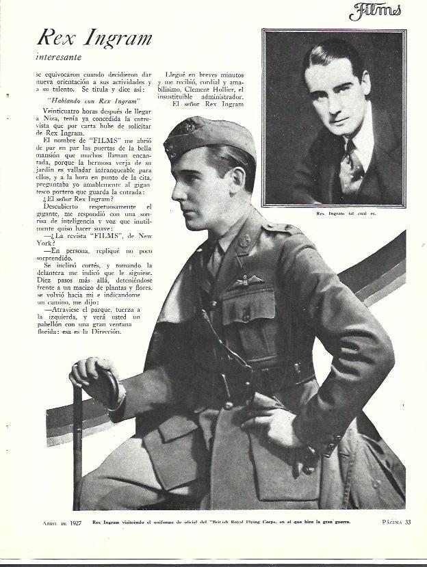 LAMINA 34088: Rex Ingram