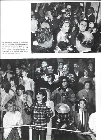 LAMINA 34073: Sofia Loren en el Festival de Cannes