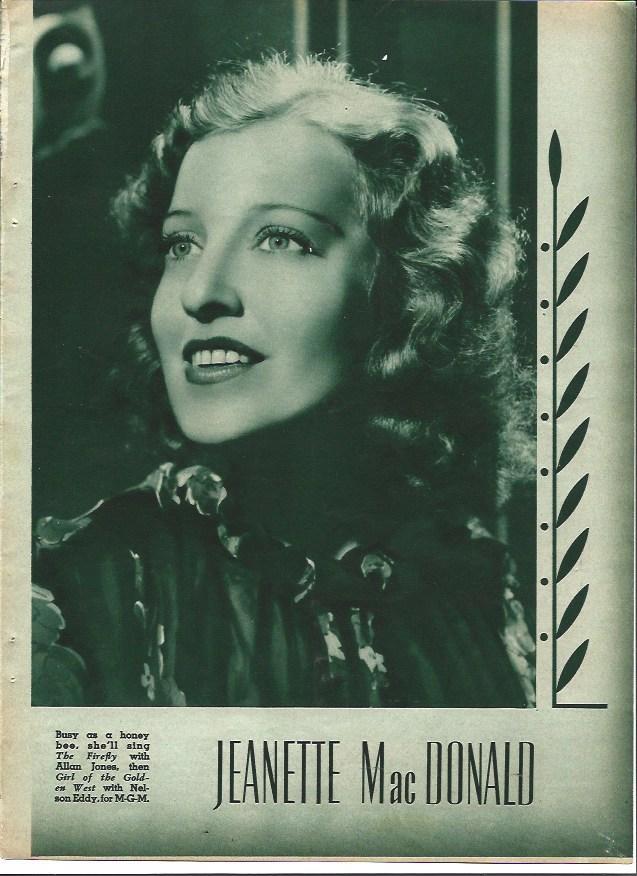 LAMINA 34250: Jeannete MacDonald