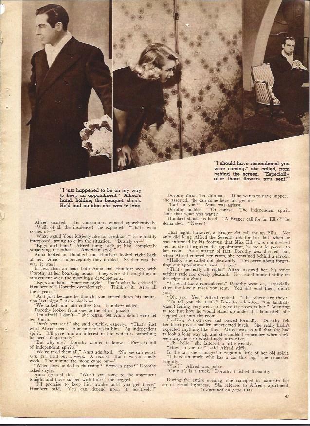 LAMINA 34248: Fernand Gravet en The King and the chorus girl