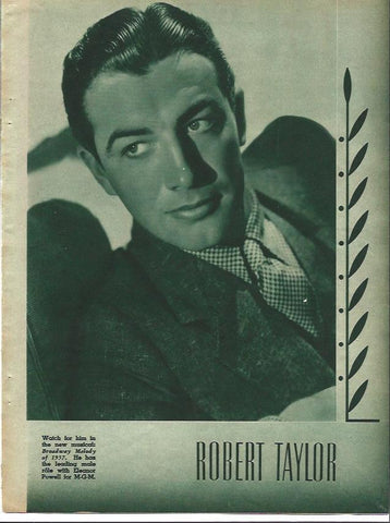LAMINA 34253: Robert Taylor