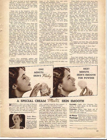 LAMINA 34279: Publicidad de crema Ponds