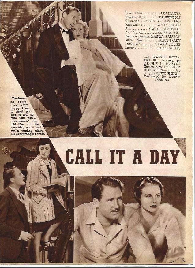 LAMINA 34262: Escenas de Call it a day