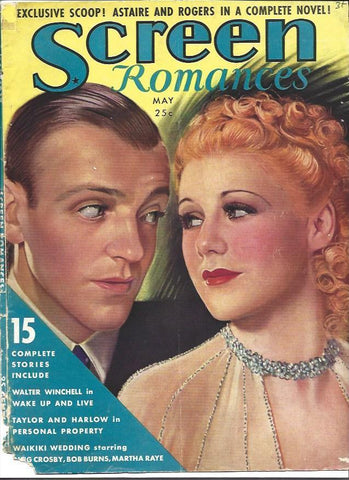 LAMINA 34226: Portada con Fred Astaire y Ginger Rogers