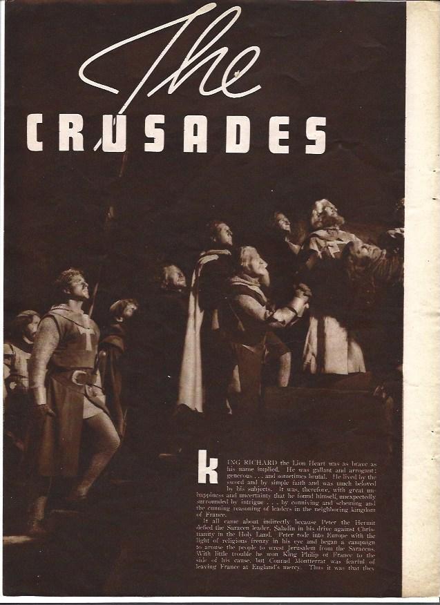 LAMINA 34175: Escena de Las Cruzadas