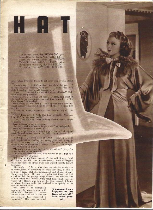 LAMINA 34173: Ginger Rogers en Top Hat