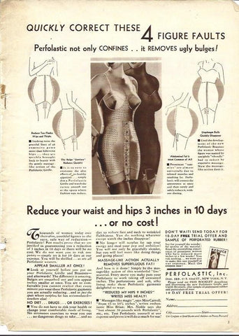 LAMINA 34168: Publicidad de Perfolastic Inc. 