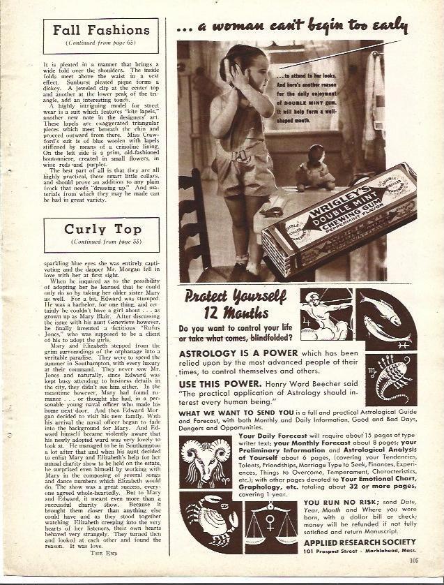 LAMINA 34220: Publicidad de chiclet Wrigley's