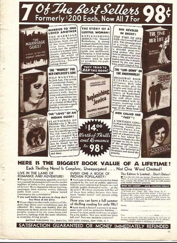 LAMINA 34215: Publicidad de Mayfair Publishing