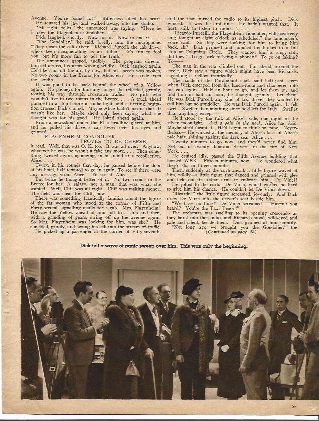 LAMINA 34210: Fotograma de Broadway Gondolier