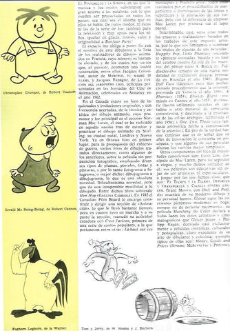 LAMINA 34040: Christopher Crumpet, Mc Boing-boing y Foghorn Leghorn
