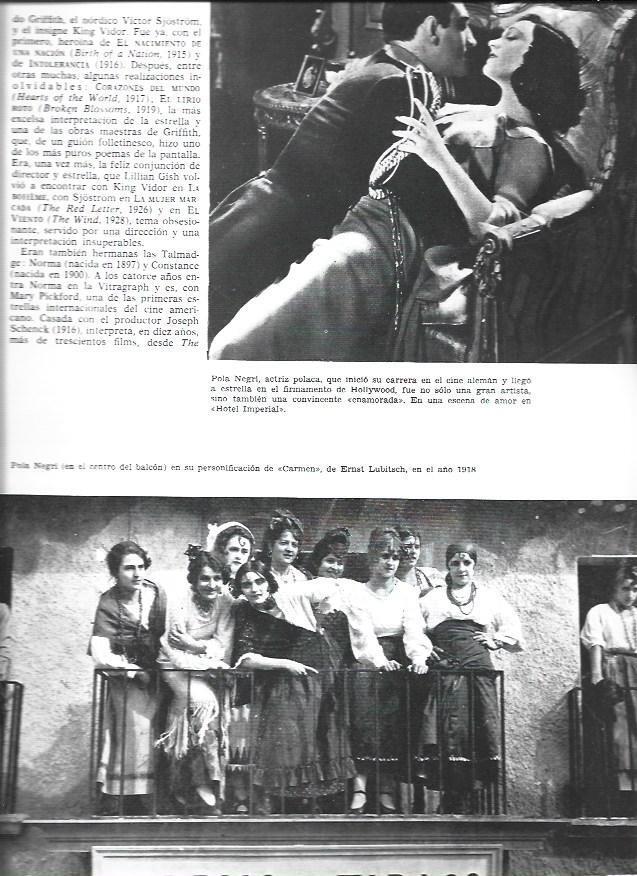 LAMINA 33876: Pola Negri en Carmen y Hotel Imperial