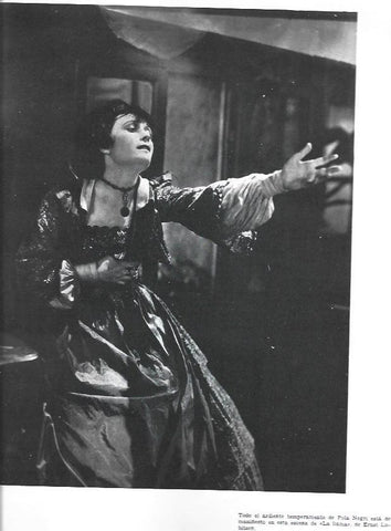 LAMINA 33875: Pola Negri en La Llama