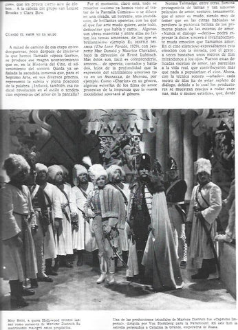 LAMINA 33885: Marlene Dietrich en Capricho Imperial