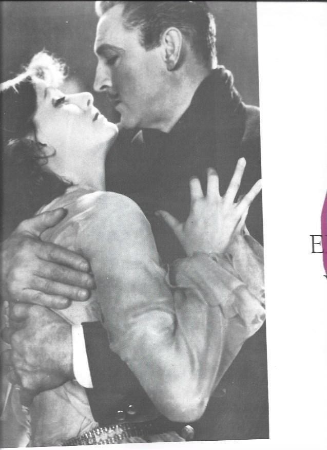 LAMINA 33863: Greta Garbo en escena de beso