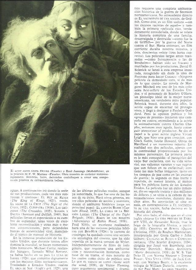 LAMINA 33906: Gosta Ekman y Emil Jannings en Fausto