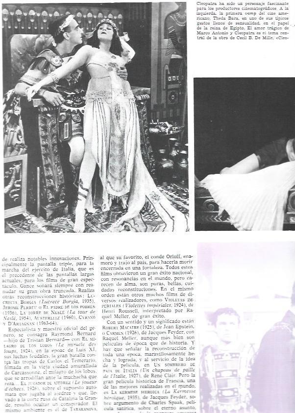LAMINA 33901: Theda Bara como Cleopatra