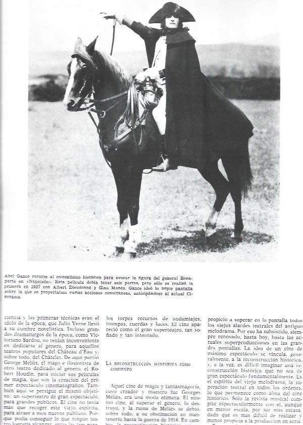 LAMINA 33897: Abel Gance Como Bonaparte