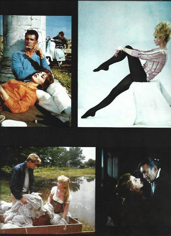 LAMINA 33893: Rock Hudson y Brigitte Bardot