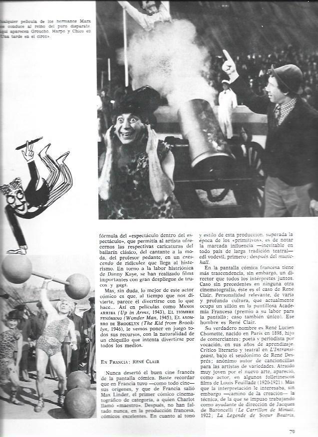LAMINA 33856: Harpo y Chico Marx en Una tarde en el circo