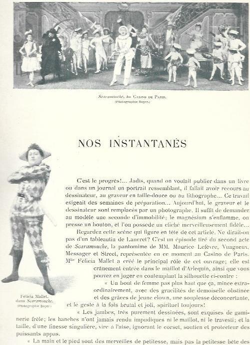 LAMINA 33820: Scaramouche en el Casino de Paris
