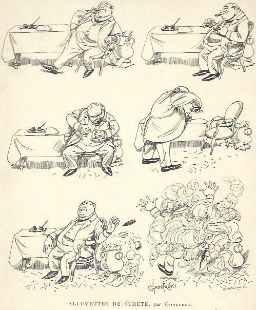 LAMINA 33819: Allumettes de Surete, por Godefroy