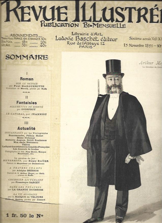 LAMINA 33814: Portada con Arthur Meyer