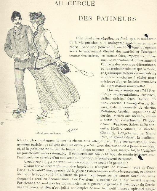 LAMINA 33808: Patinadores, por Mars
