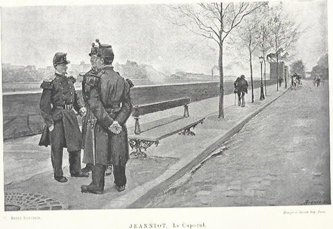 LAMINA 33824: Le Caporal, por Jeanniot