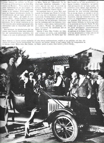LAMINA 33843: Stan Laurel y Oliver Hardy con la troupe