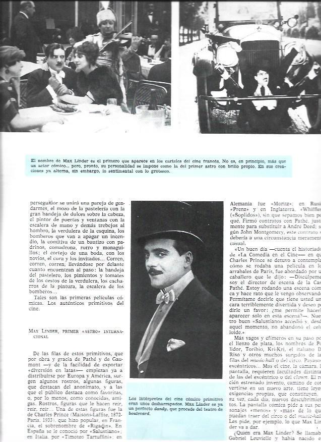 LAMINA 33842: Max Linder