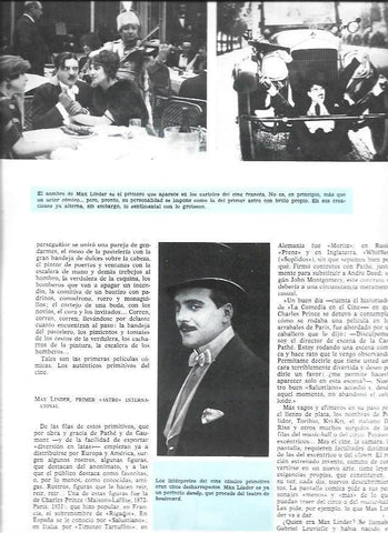 LAMINA 33842: Max Linder