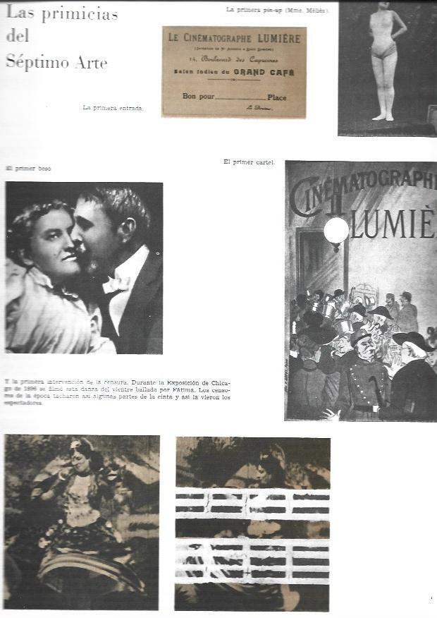 LAMINA 33837: Las primicias del Septimo Arte