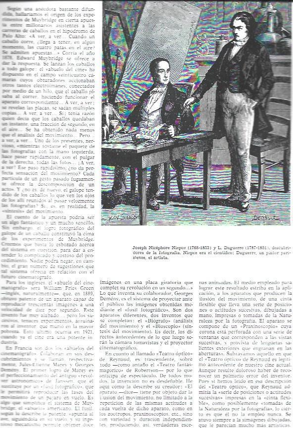 LAMINA 33831: Joseph Nicephore Niepce y L. Daguerre