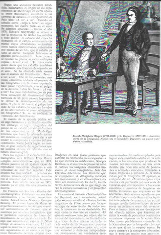 LAMINA 33831: Joseph Nicephore Niepce y L. Daguerre