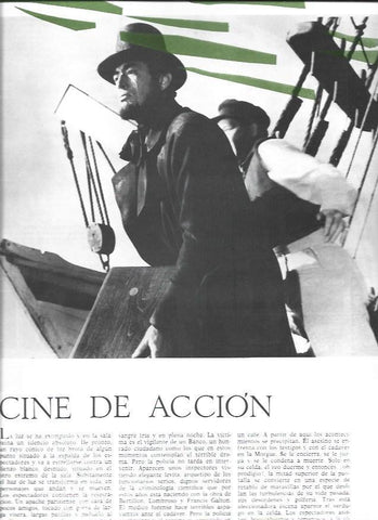 LAMINA 34007: Cine de accion