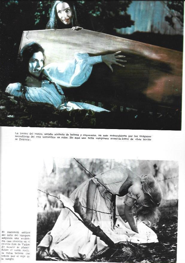 LAMINA 33998: Escenas de Las novias de Dracula y Et mourir de plaisir